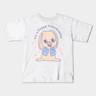 Hoppy Veterinarian   P R t shirt Kids T-Shirt